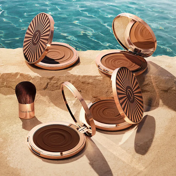 Кремовий бронзер Charlotte Tilbury Beautiful Skin Sun-Kissed Glow Bronzer, відтінок 2 Medium SP-18-1 фото
