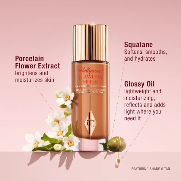 Підсвічуючий фільтр Charlotte Tilbury Hollywood Flawless Filter, відтінок 3 Fair SP-157-3 фото