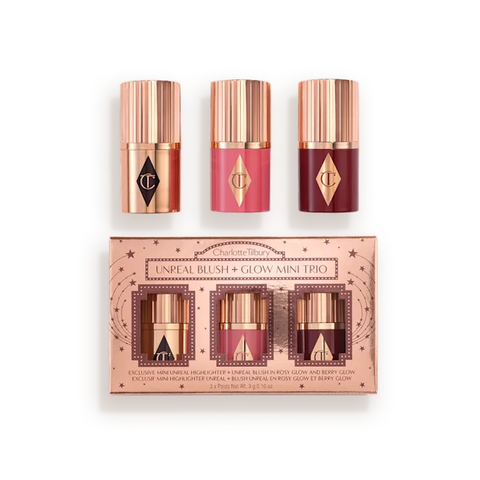 Лімітований набір Charlotte Tilbury Mini-Glow-Trio  SP-4274 фото