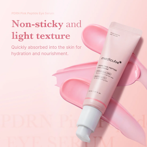 Крем для шкіри навколо очей з полінуклеотидами та пептидами Medicube PDRN Pink Peptide Eye Cream, 30 ml SP-477 фото