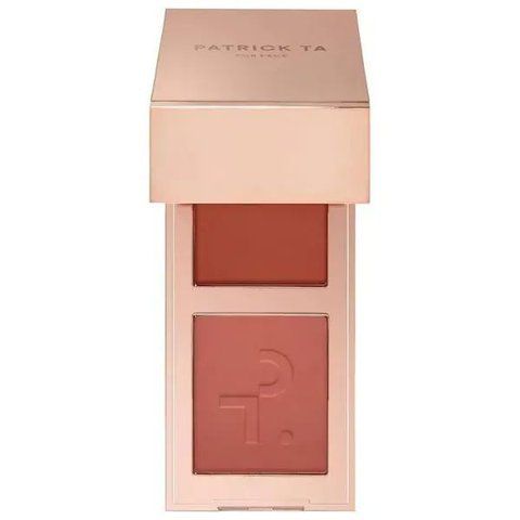 Рум`яна Patrick Ta Major Headlines Double-Take Cr&egrave;me & Powder Blush Duo Mini, відтінок She's blushing  SP-49-9 фото