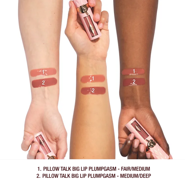 Блиск для губ Big Lip Plumpgasm, у відтінку Medium-Deep SP-4565-3 фото
