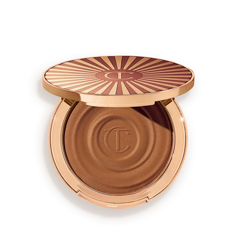 Кремовий бронзер Charlotte Tilbury Beautiful Skin Sun-Kissed Glow Bronzer, відтінок 2 Medium SP-18-1 фото