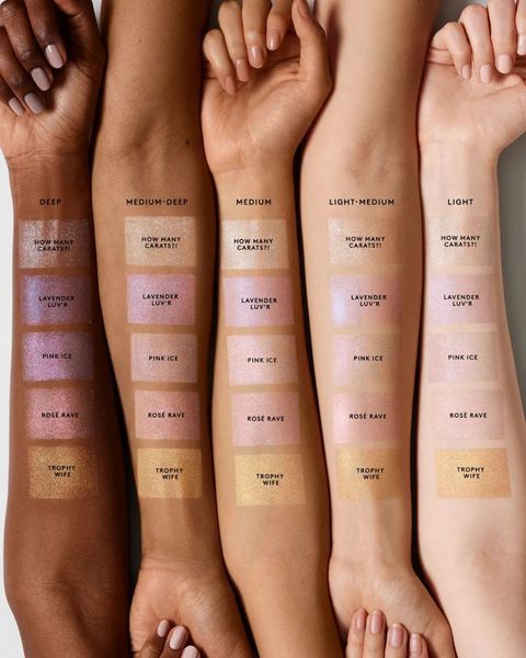 Хайлайтер Fenty Beauty by Rihanna Diamond Bomb All-Over Diamond Veil, відтінок Pink Ice SP-256-1 фото