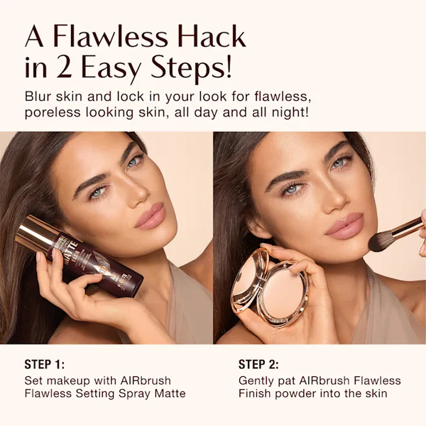 Матуючий фіксатор для макіяжу Charlotte Tilbury Airbrush Flawless Setting Spray - Matte, 100 ml SP-63-1 фото