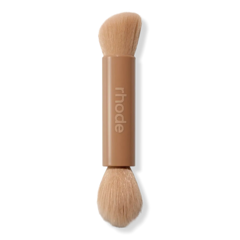 Двосторонній пензлик для макіяжу Rhode Pocket Brush SP-4827 фото