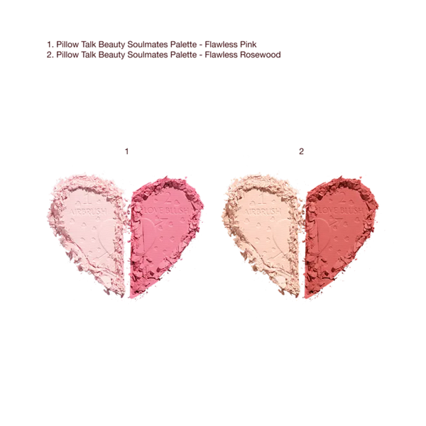 Палетка для обличчя&nbsp;Charlotte Tilbury Pillow Talk Beauty Soulmates Palette, відтінок Flawless Pink SP-113 фото