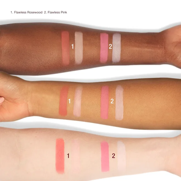 Палетка для обличчя&nbsp;Charlotte Tilbury Pillow Talk Beauty Soulmates Palette, відтінок Flawless Pink SP-113 фото