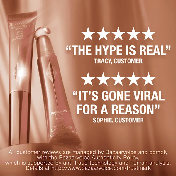 Кремові рум'яна - хайлайтер Charlotte Tilbury Beauty Light Wand, у відтінку Peachgasm SP-20-4 фото