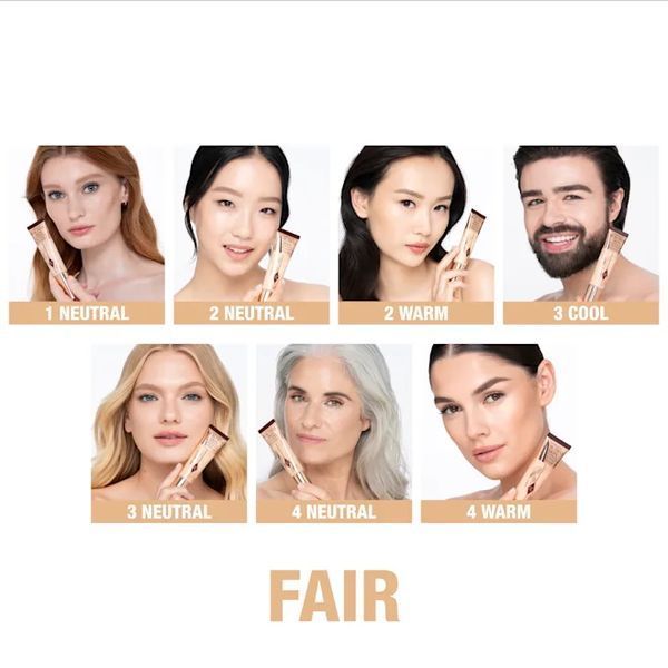 Тональна основа Charlotte Tilbury Beautiful Skin Foundation, відтінок 2 Neutral SP-10-1 фото