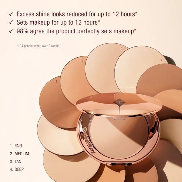 Пудра Charlotte Tilbury Airbrush Flawless Finish, відтінок 2 Medium SP-13-2 фото