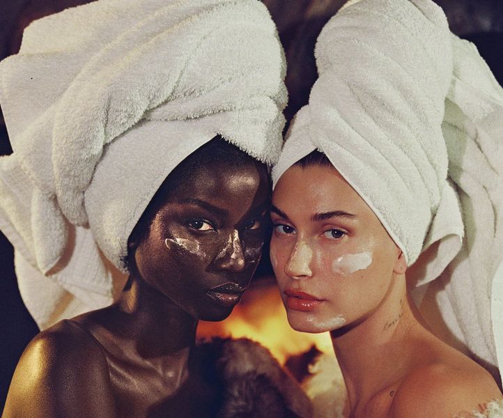Моделююча кремова маска Rhode Sculpting cream mask caffeine reset SP-183 фото