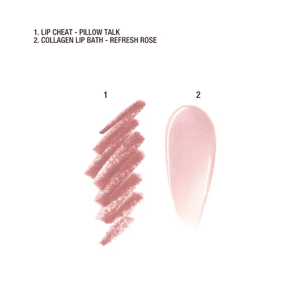 Набір для губ Charlotte Tilbury Glossy Lip Duo, відтінок Refresh Rose SP-4545 фото